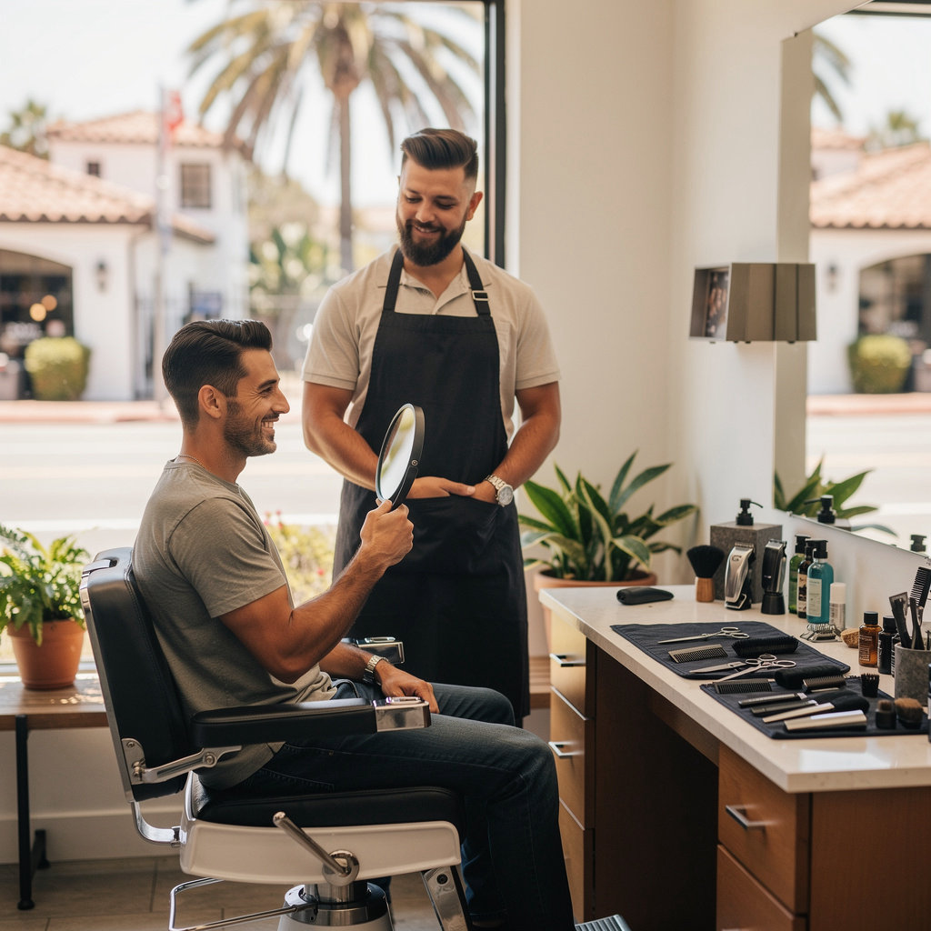 New Edition Barber Shop in Santa Barbara, a welcoming Men's Barbershop serving the local community on Carrillo Street